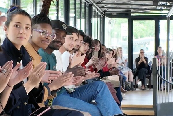 Fashion show at Son de la Terre, during Paris Fashion Week (PFW)